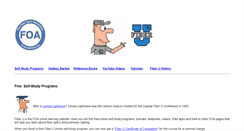 Desktop Screenshot of fiberu.org